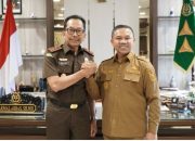 Perkuat Sinegritas Dengan Pemprov Riau, Kajati Riau Menerima Kunjungan Silaturahmi Gubernur Riau